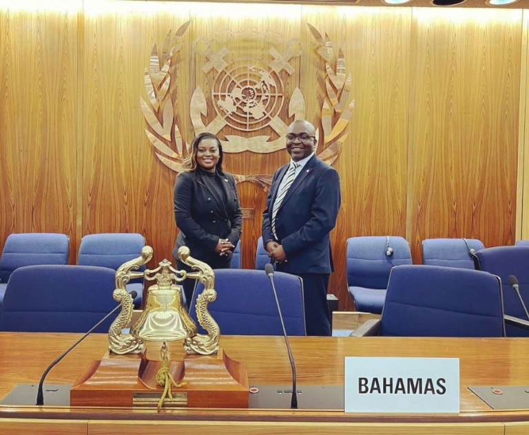Bahamas Minister of Transport & Housing meets IMO General Secretary in
